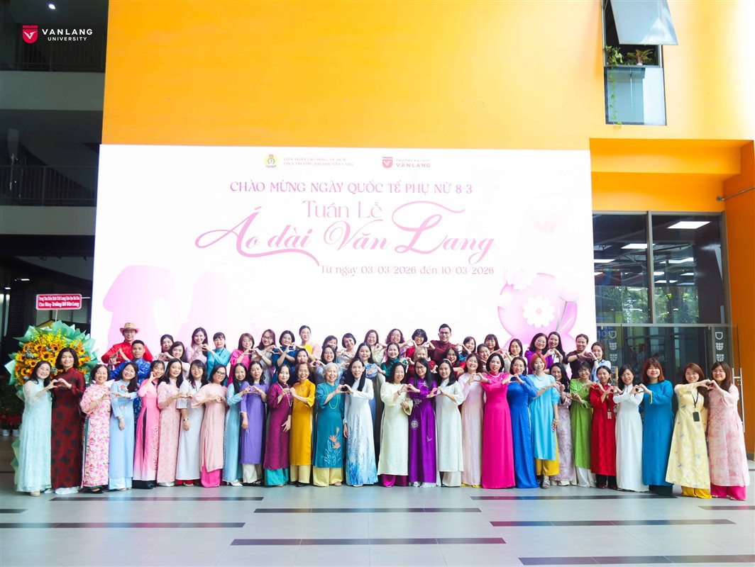 TRƯỜNG ĐẠI HỌC VĂN LANG LAN TỎA VẺ ĐẸP ÁO DÀI VÀ CHĂM LO SỨC KHỎE NỮ CÔNG ĐOÀN VIÊN NHÂN NGÀY QUỐC TẾ PHỤ NỮ 8/3