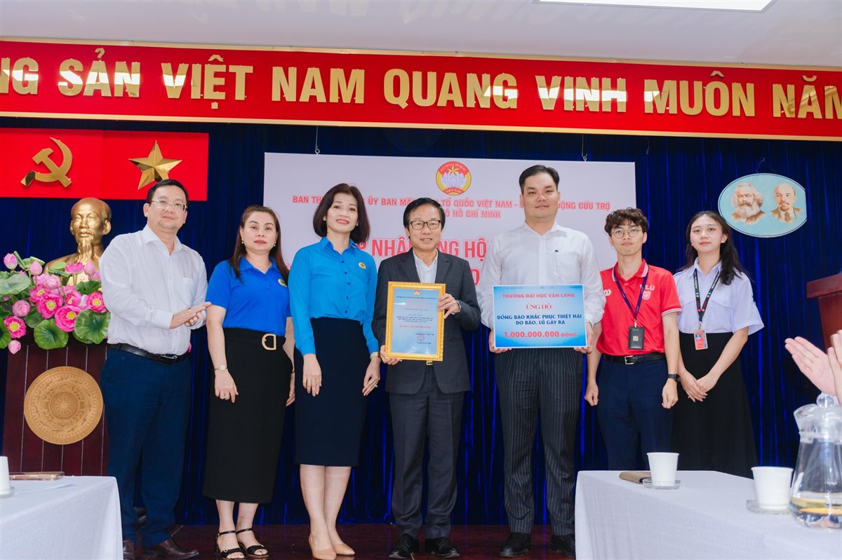 CÙNG ĐẠI GIA ĐÌNH VĂN LANG - LAN TOẢ YÊU THƯƠNG - GỬI TRAO NIỀM TIN SAU BÃO LŨ
