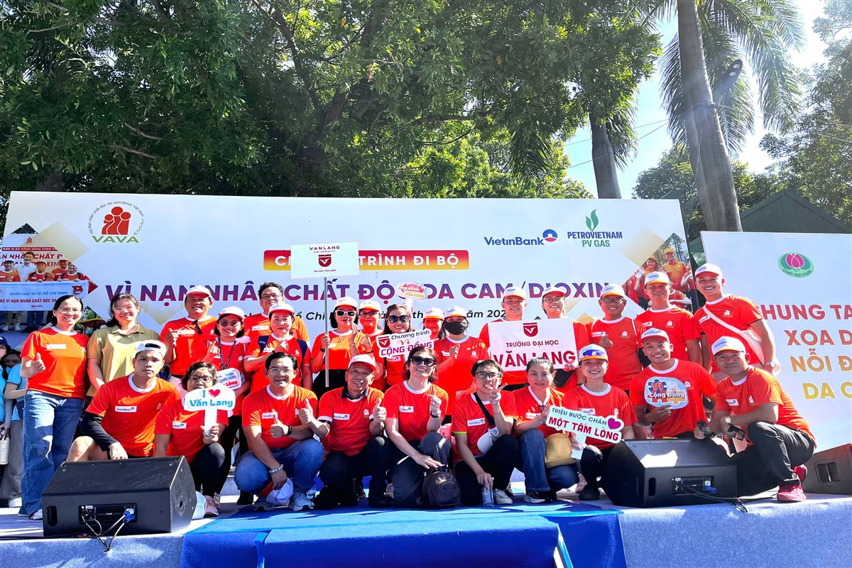 CÔNG ĐOÀN CƠ SỞ TRƯỜNG ĐẠI HỌC VĂN LANG THAM GIA NGÀY VÌ NẠN NHÂN CHẤT Đ.Ộ.C DA CAM/DIOXIN 2025