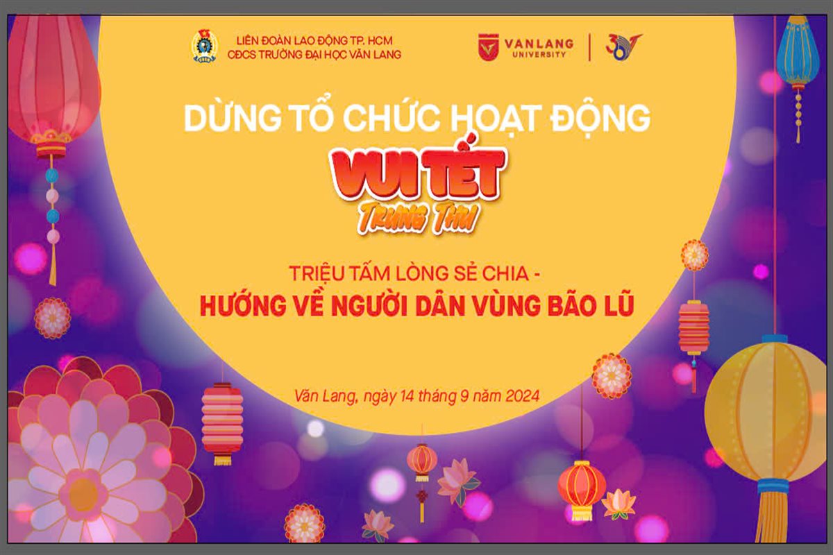 DỪNG TỔ CHỨC HOẠT ĐỘNG "VUI TẾT TRUNG THU" 2024 