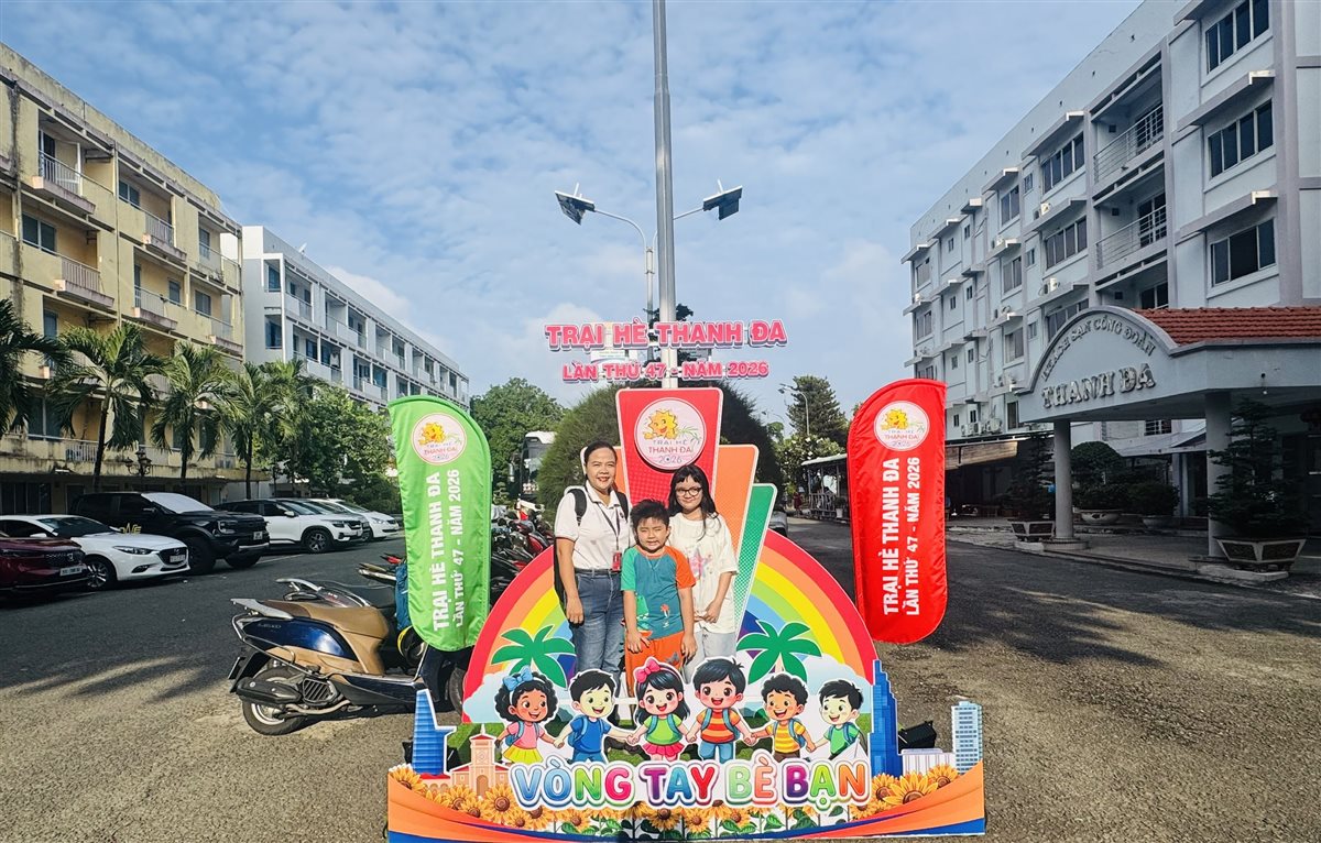 THIẾU NHI VĂN LANG HÀO HỨNG THAM GIA TRẠI HÈ THANH ĐA 2026