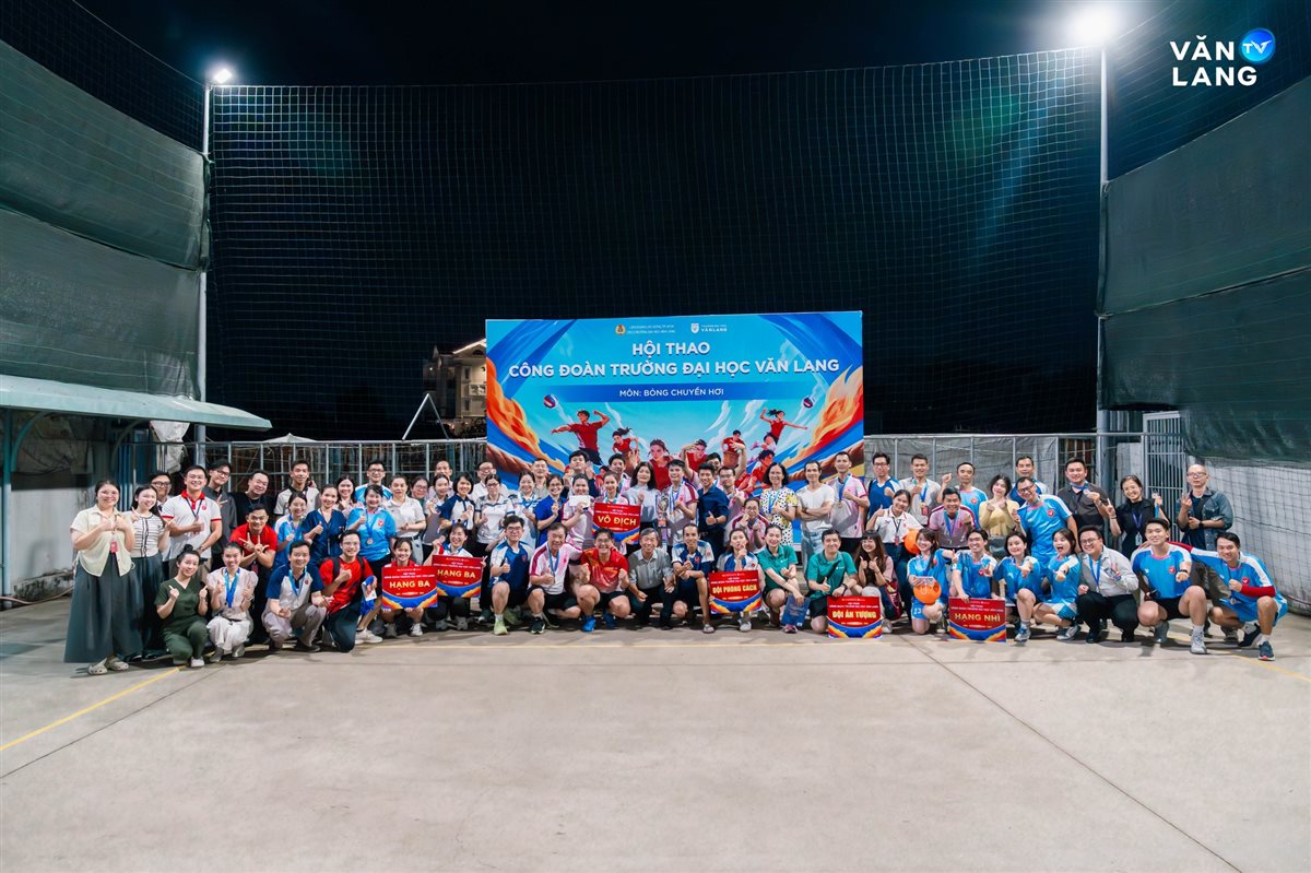 NHÀ VÔ ĐỊCH BÓNG CHUYỀN HƠI HỘI THAO CÔNG ĐOÀN VĂN LANG 2026 GỌI TÊN AI? 