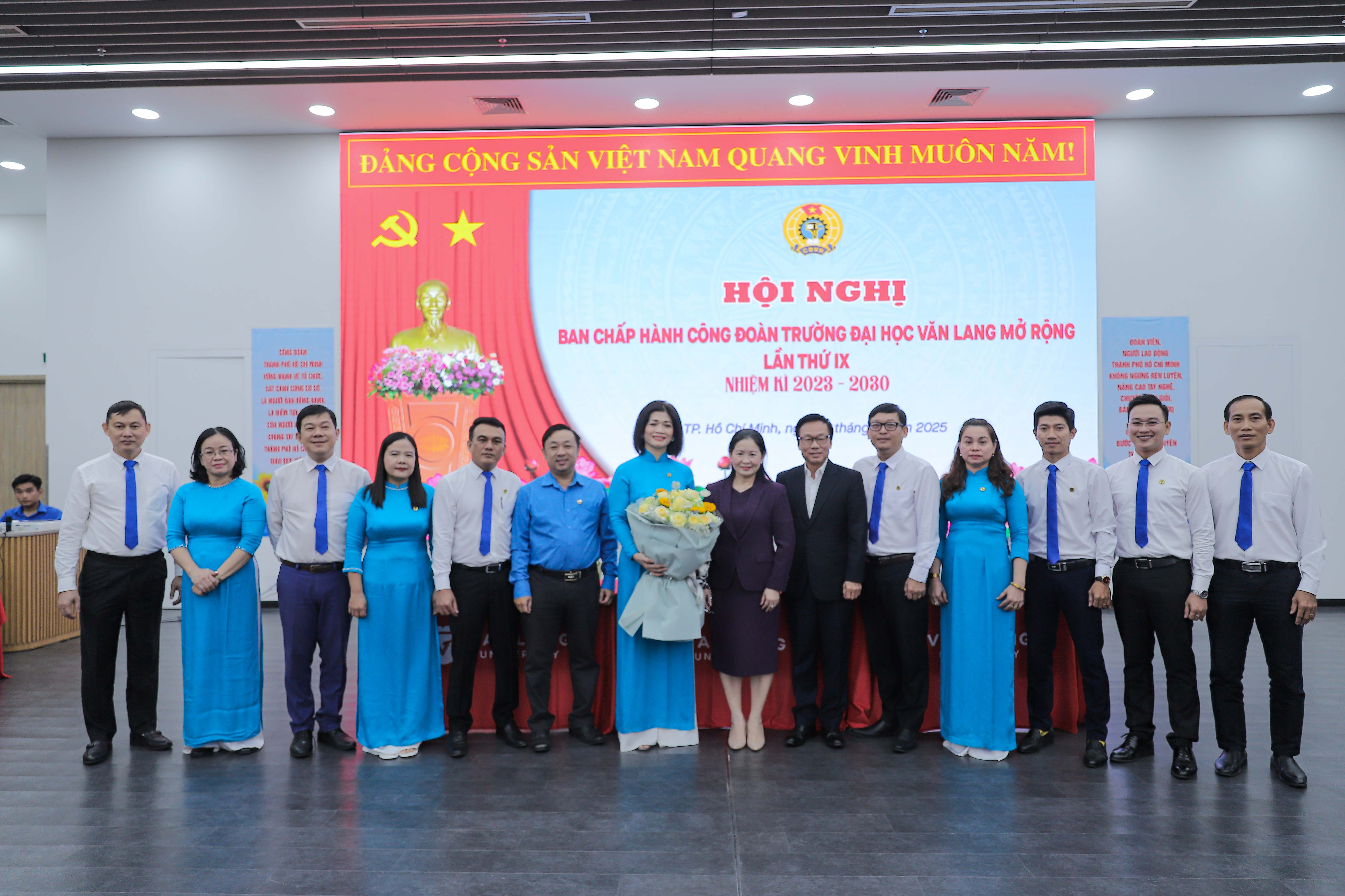 HỘI NGHỊ BAN CHẤP HÀNH CÔNG ĐOÀN TRƯỜNG ĐẠI HỌC VĂN LANG MỞ RỘNG LẦN THỨ IX - NHIỆM KỲ 2023 - 2030