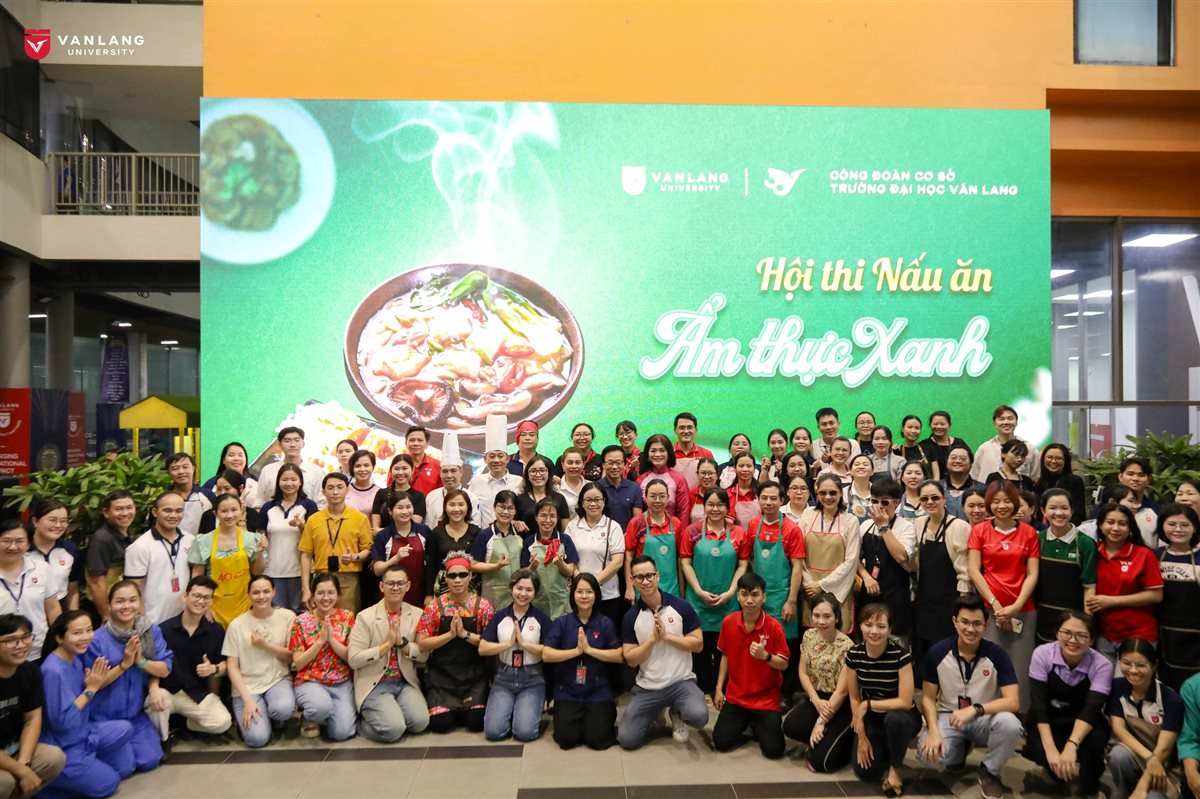 CÔNG ĐOÀN VIÊN TRƯỜNG ĐẠI HỌC VĂN LANG HÀO HỨNG THAM GIA HỘI THI NẤU MÓN CHAY CHÀO MỪNG NGÀY PHỤ NỮ VIỆT NAM 20/10